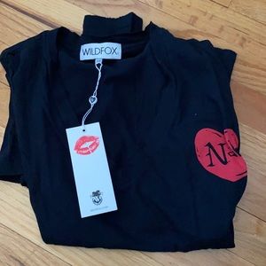 Short sleeve wild fox shirt